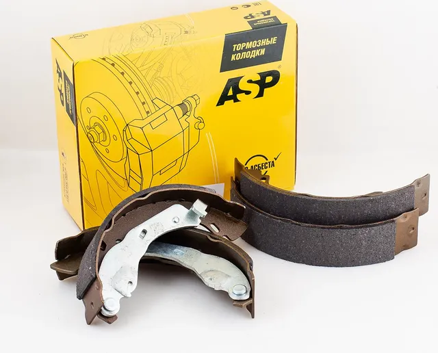 Задние тормозные колодки LADA Largus/RENAULT Logan Sandero (ASP). Артикул K270108