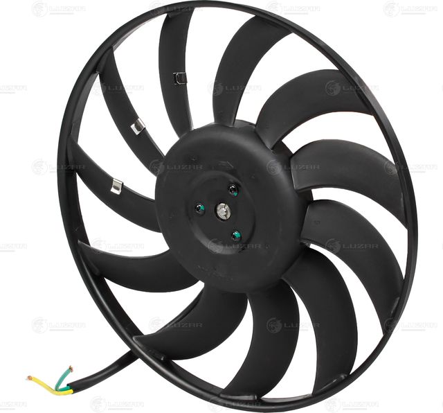 Вентилятор радиатора двигателя Luzar для Audi A6 III (C6) 2004-2011. Артикул LFc 1808