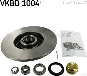 Тормозной диск SKF задний для SEAT Toledo I 1996-1999. Артикул VKBD 1004