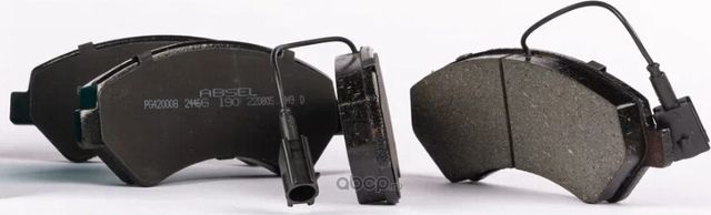 Колодки тормозные передние (Absel). Артикул PG420008