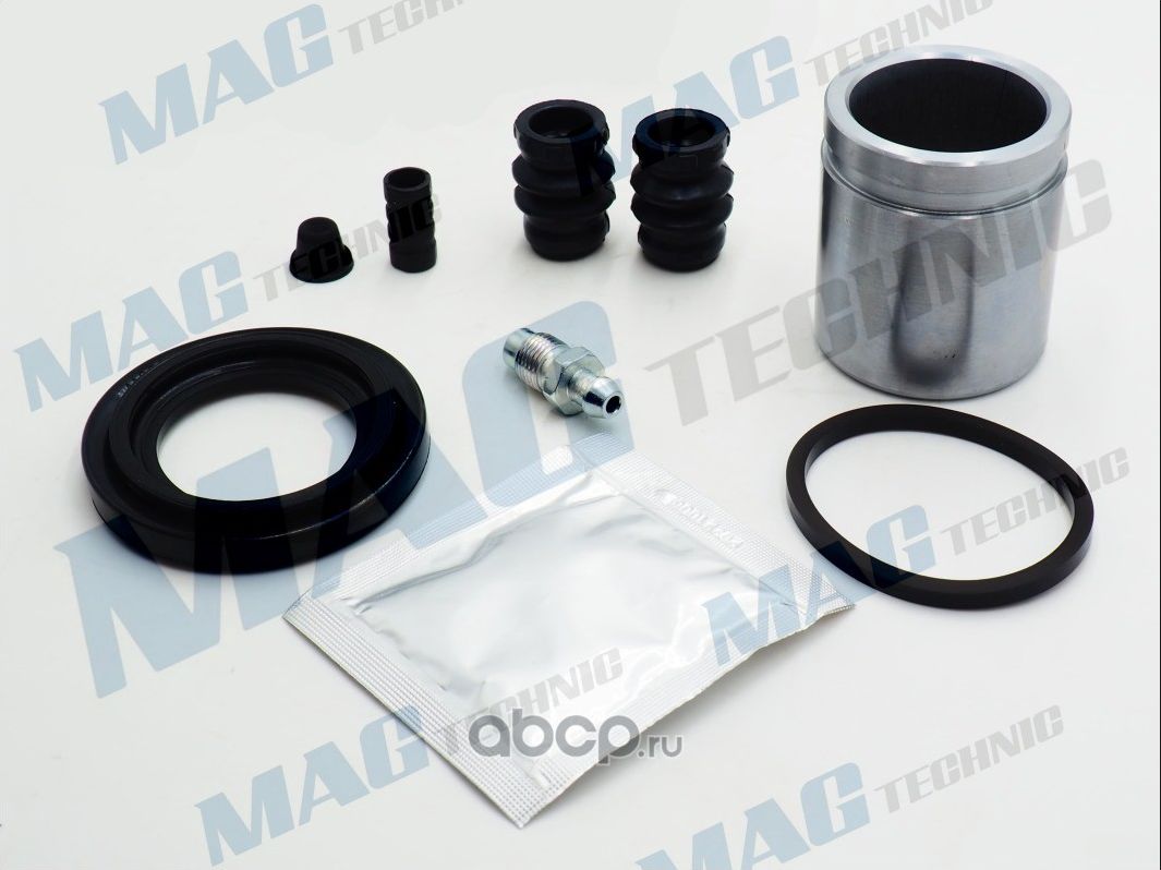 Ремкомплект суппорта+поршень SSANYONG REXTON ALL TYPES 04-02-> / HYUNDAI TERRACAN 2.5  2.9 3.5 12-01 (Magtechnic). Артикул mag0090rk