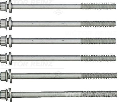 Комплект болтов ГБЦ Victor Reinz (сталь) для Subaru Forester II 2002-2008. Артикул 14-11006-03