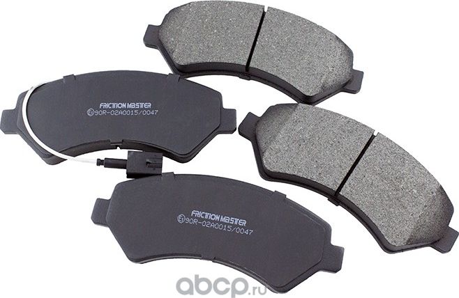 Колодки тормозные дисковые (Frictionmaster). Артикул MKD1540