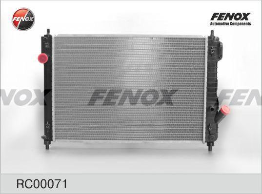Радиатор охлаждения двигателя Fenox. Артикул RC00071