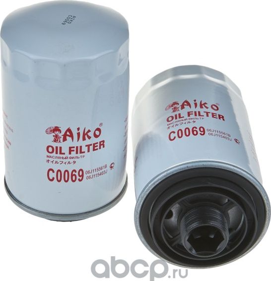 Фильтр масляный C0069 (Aiko). Артикул C0069