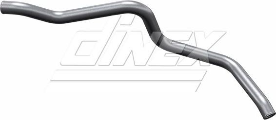 Патрубок радиатора (системы охлаждения) Dinex (высококачественная сталь). Артикул 4IN002