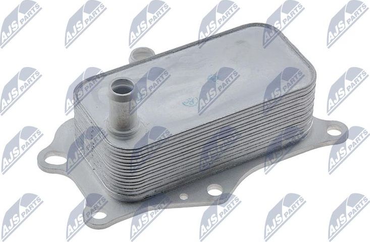 Радиатор масляный (маслоохладитель) для двигателя NTY (алюминий). Артикул CCL-PL-010