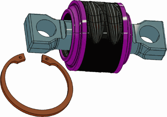 Сайлентблок переднего рычага подвески Lemforder. Артикул 30751 01