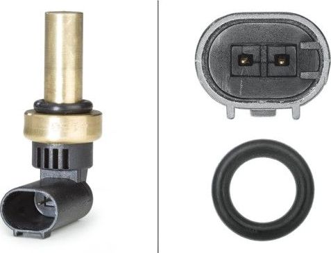 Датчик температуры охлаждающей жидкости Hella. Артикул 6PT 358 058-221