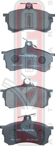 Тормозные колодки Akyoto Packing AKYOTO. Артикул AKD-1292