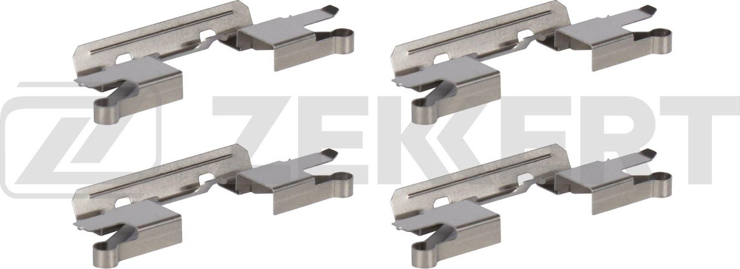 Комплект установочный перед. торм. колодок Mitsubishi L200 IV 05- Pajero Sport I Zekkert. Артикул BR-1492