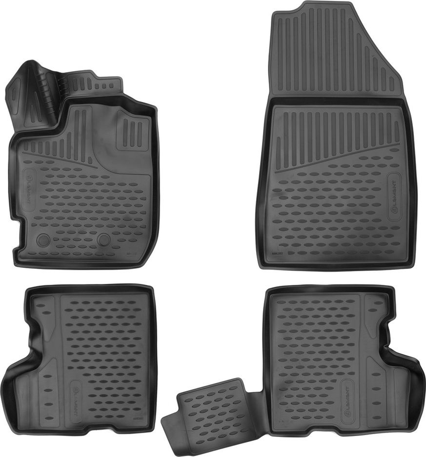 Коврики 3D Element для салона Renault Duster II 2021-2026. Артикул ELEMENT3DA0N202210k