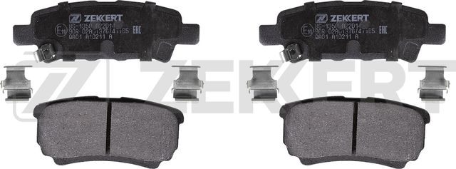 Тормозные колодки Zekkert задние для Mitsubishi Airtrek 2002-2007. Артикул BS-1358