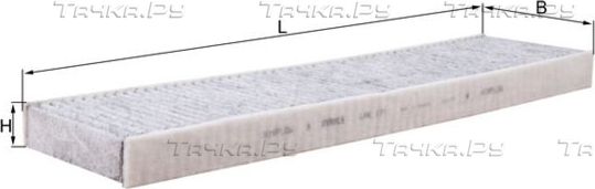 Салонный фильтр Mahle-Knecht для MINI Hatch II (R56) 2006-2013. Артикул LAK 171