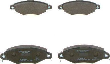 Тормозные колодки Bosch. Артикул 0 986 424 453