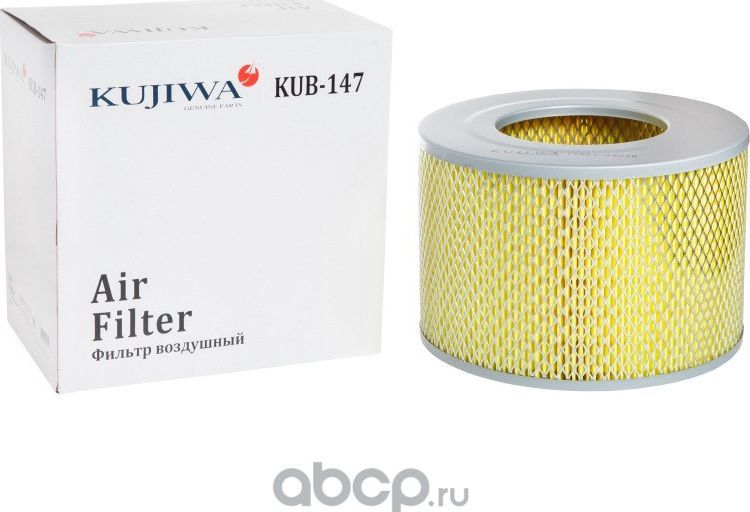 Фильтр воздушный KUB147 KUJIWA 1780168020 TOYOTA Kujiwa. Артикул KUB147