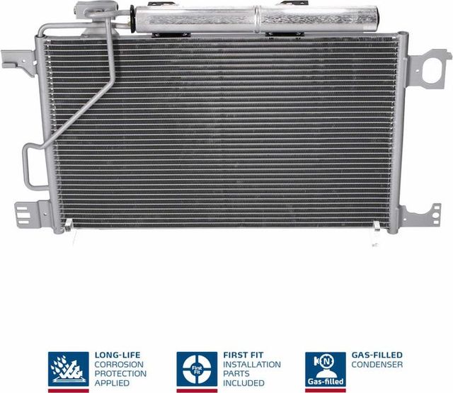 Радиатор кондиционера (конденсатор) Nissens (алюминий) для Mercedes-Benz CLC-Класс 2008-2011. Артикул 940100