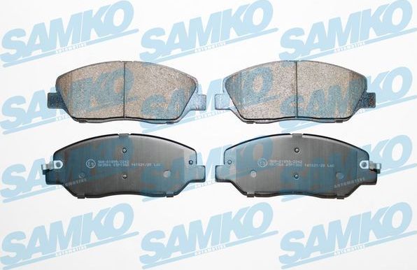 Тормозные колодки Samko. Артикул 5SP1382