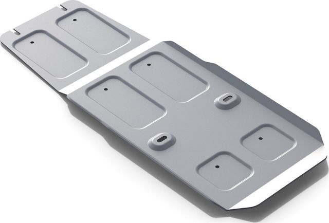 Защита алюминиевая Rival для КПП Infiniti QX70 2013-2017. Артикул 333.2402.1