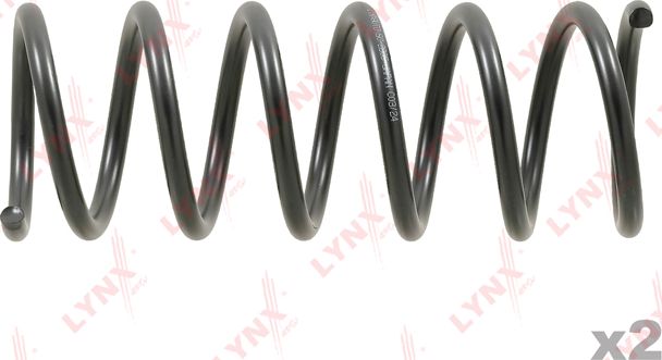 Пружина подвески LYNXauto задняя для Volvo S80 II 2006-2016. Артикул SC-2805