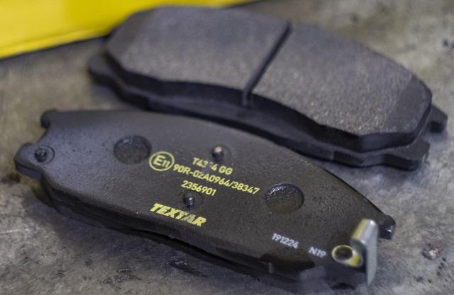 Тормозные колодки Textar передние для Zotye T600 2013-2026. Артикул 2356901