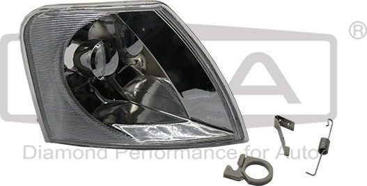 Поворотник (фонарь указателя поворота) DPA правый для Volkswagen Passat B5 1996-2000. Артикул 89530180202