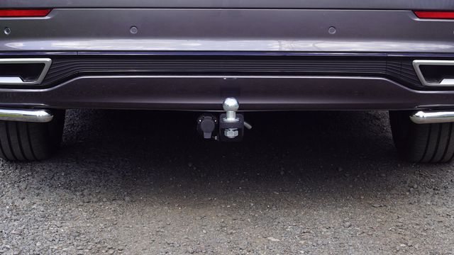 Фаркоп оцинкованный под американский квадрат ТСС для Jaecoo J8 2024-2026. Артикул TCU00419