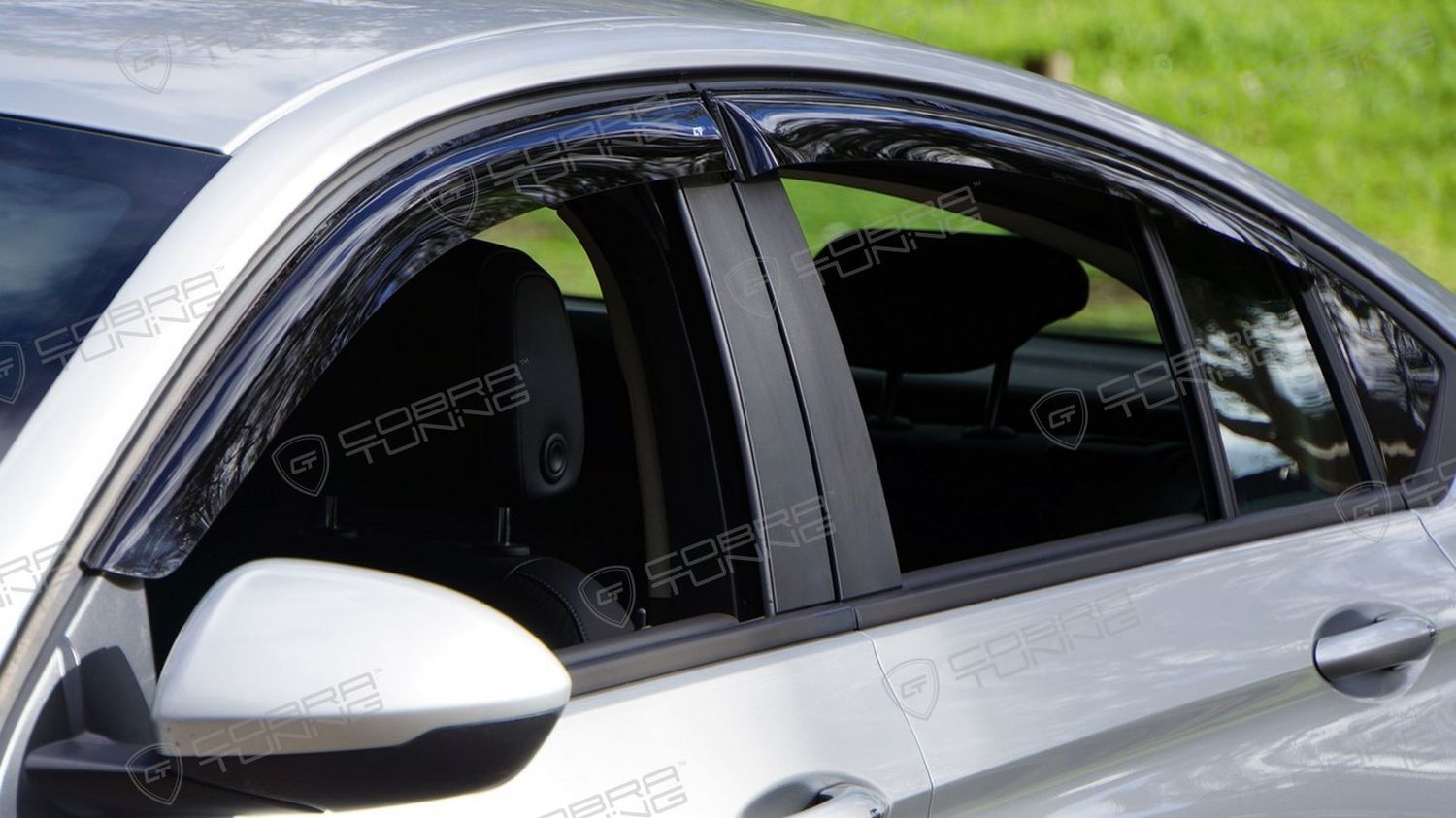 Дефлекторы Cobra Tuning для окон Opel Insignia II седан 2017-2026. Артикул O15117