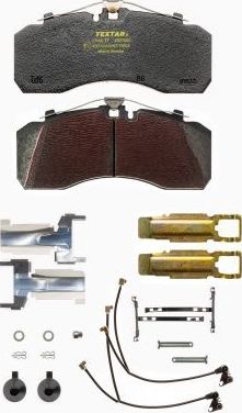 Тормозные колодки Textar. Артикул 2927804