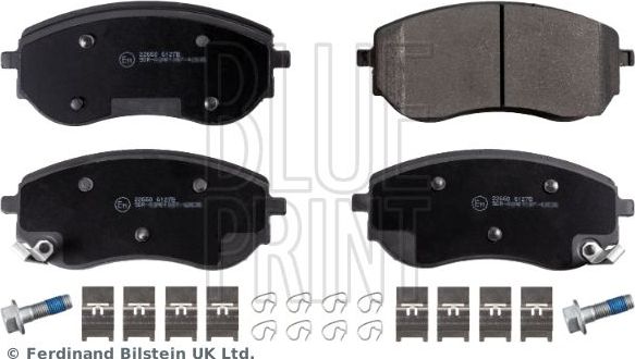 Тормозные колодки Blue Print. Артикул ADU174253