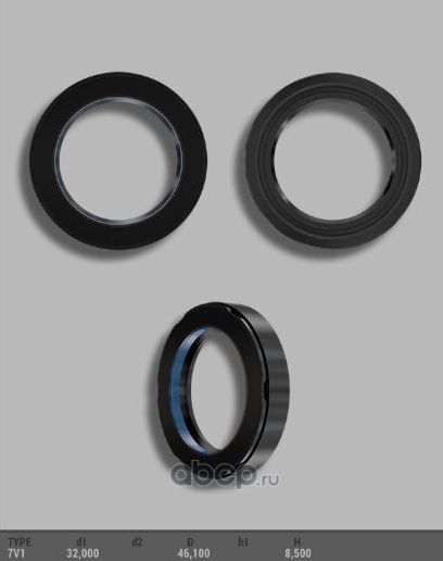 Сальник вала силовой 32*46,1*8,5 тип 7V1 (Auto-GUR). Артикул AGS00276