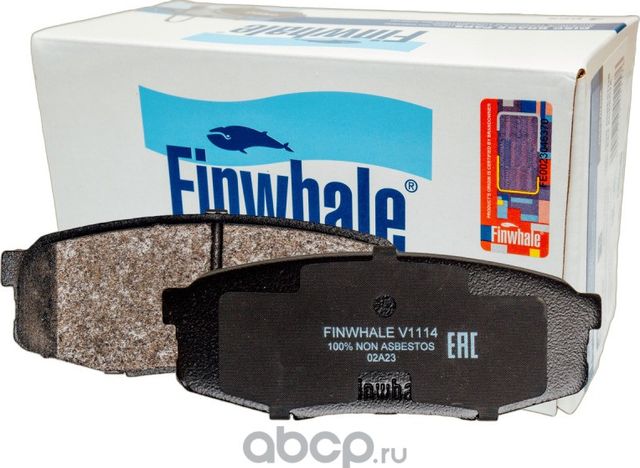 Колодки тормозные TOYOTA LAND CRUISER J200 4.5D/4.7 07-/LEXUS LX570 08- задние (Finwhale). Артикул V1114