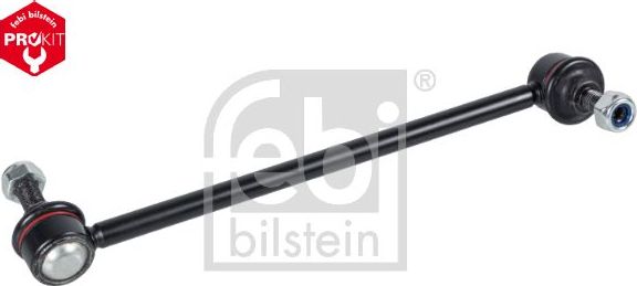 Стойка (тяга) стабилизатора Febi Bilstein (сталь) передняя левая для Kia Spectra II 2004-2009. Артикул 29340
