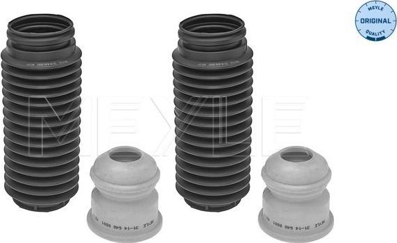 Комплект отбойников и пыльников амортизаторов (стоек) Meyle Original Kit. Артикул 31-14 640 0001