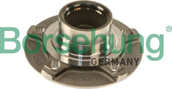 Ступица колеса с интегрированным подшипником Borsehung передняя для Audi S6 IV (C7) 2012-2018. Артикул B18957
