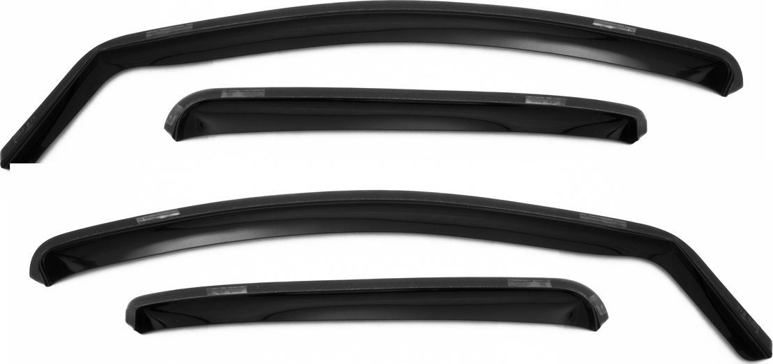 Дефлекторы REIN для окон (вставной под резинку) (4 шт.) Renault Logan II 2014-2026. Артикул REINWV969