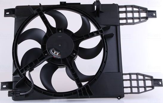 Вентилятор радиатора двигателя Nissens (полимерный материал). Артикул 85942