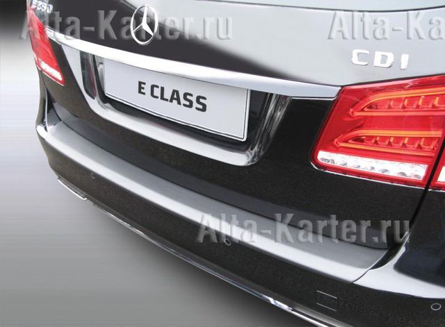 Накладка защитная Climair на задний бампер Mercedes-Benz E-Класс S212 5-дв. 2013-2023. Артикул 88609