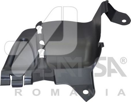 Подкрылок ASAM передний левый внутренний наружный для Dacia Logan I 2004-2012. Артикул 80129