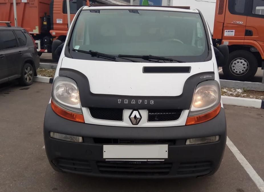 Дефлектор Vip-Tuning для капота Renault Trafic II 2001-2014. Артикул RL14