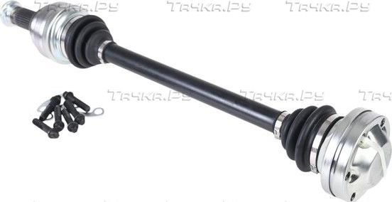 Полуось (привод в сборе, приводной вал) Zentparts задняя левая для BMW 6 III (F06/F13/F12) 2011-2018. Артикул Z15191