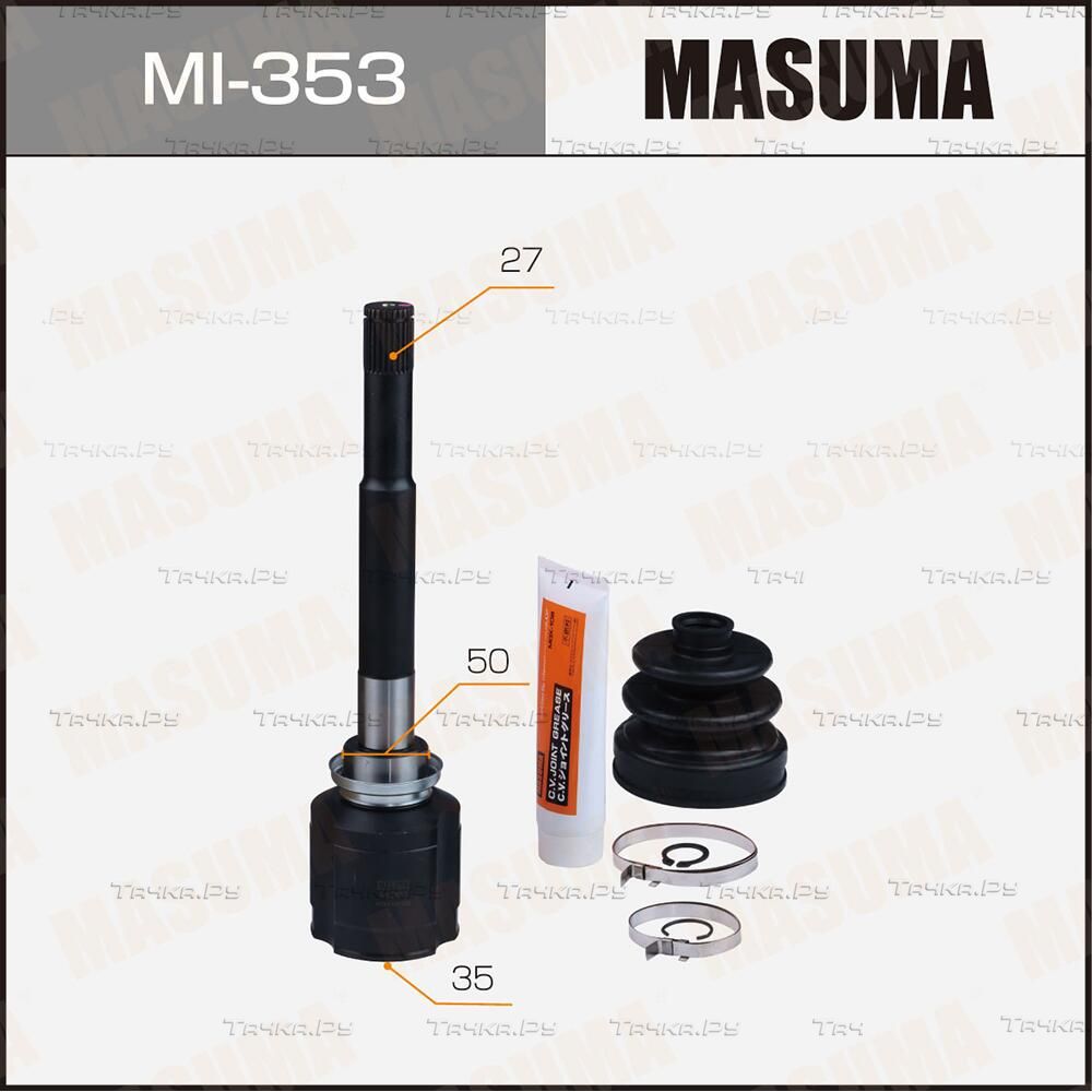 Шрус внутренний (граната) Masuma передний правый для Mitsubishi Outlander III 2012-2026. Артикул MI-353