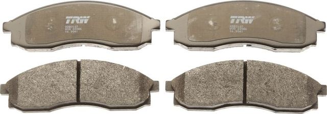 Тормозные колодки TRW передние для Nissan Maxima J30 1991-1994. Артикул GDB3107