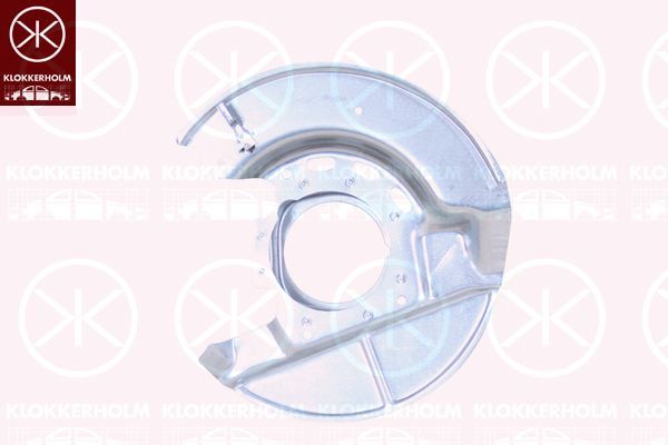 Кожух (щиток) тормозного диска Klokkerholm передний правый для BMW 3 II (E30) 1982-1994. Артикул 0054378