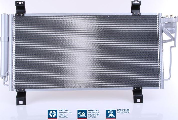 Радиатор кондиционера (конденсатор) Nissens (алюминий). Артикул 940032