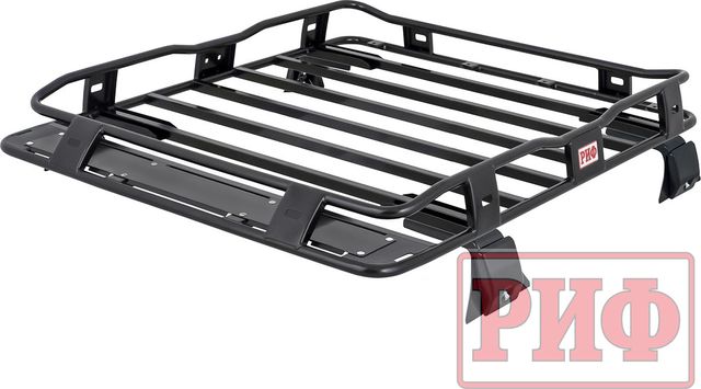 Багажник (корзина) 1350x1400 мм РИФ для ВАЗ Нива 4х4 2121 3-х дв. 1977-2026. Артикул RIFNVA-roof4