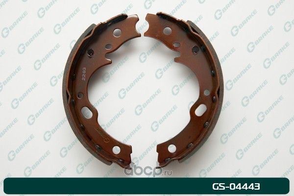 Колодки тормозные барабанные (G-Brake). Артикул GS04443
