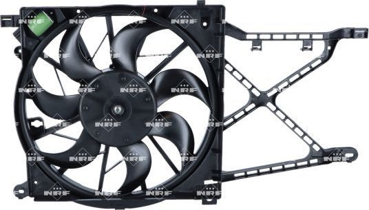 Вентилятор радиатора двигателя NRF. Артикул 470057