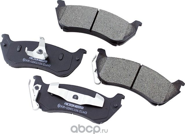 Колодки тормозные дисковые (Frictionmaster). Артикул MKD761