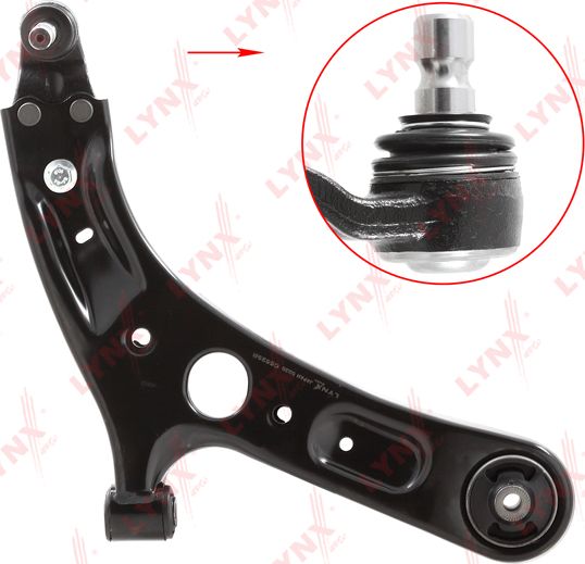 Поперечный рычаг передней подвески LYNXauto. Артикул C5529R